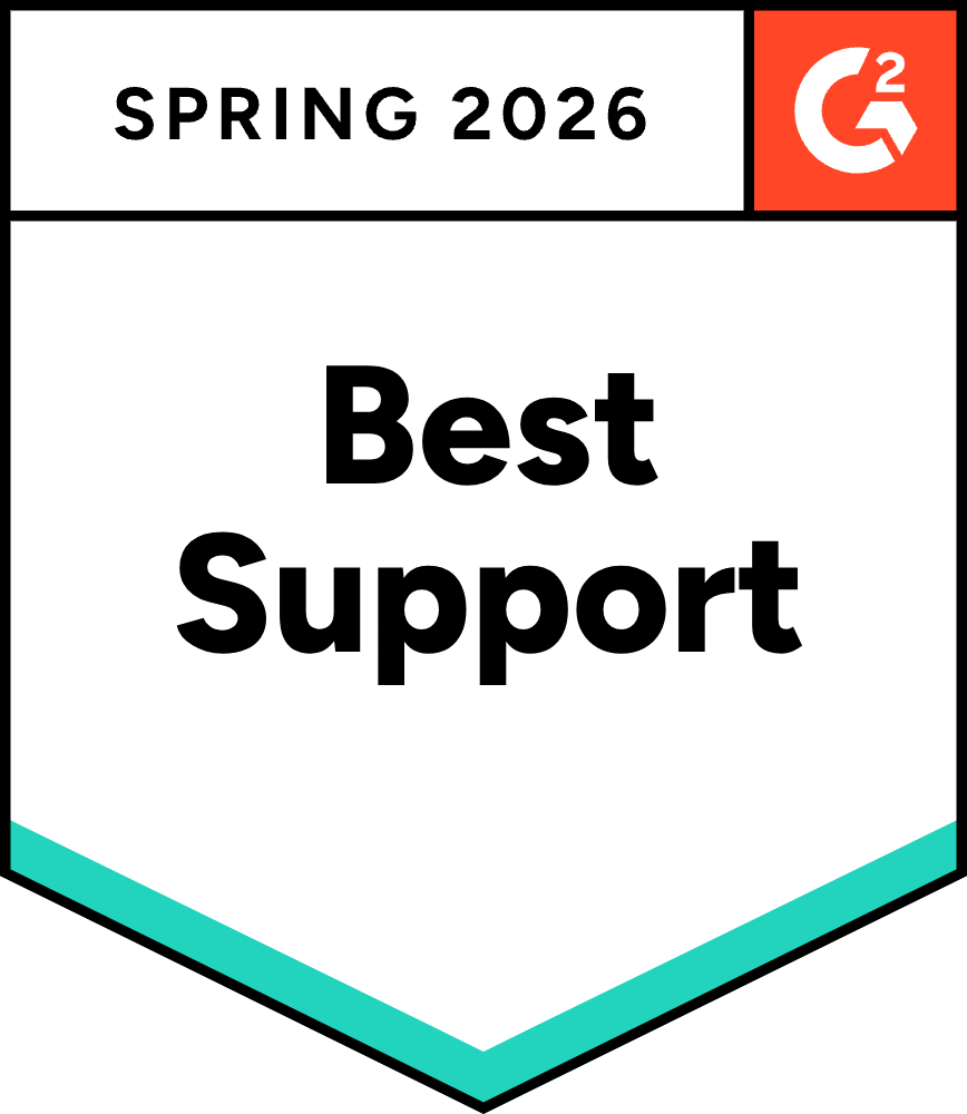 G2 Spring 2026 — Best Support